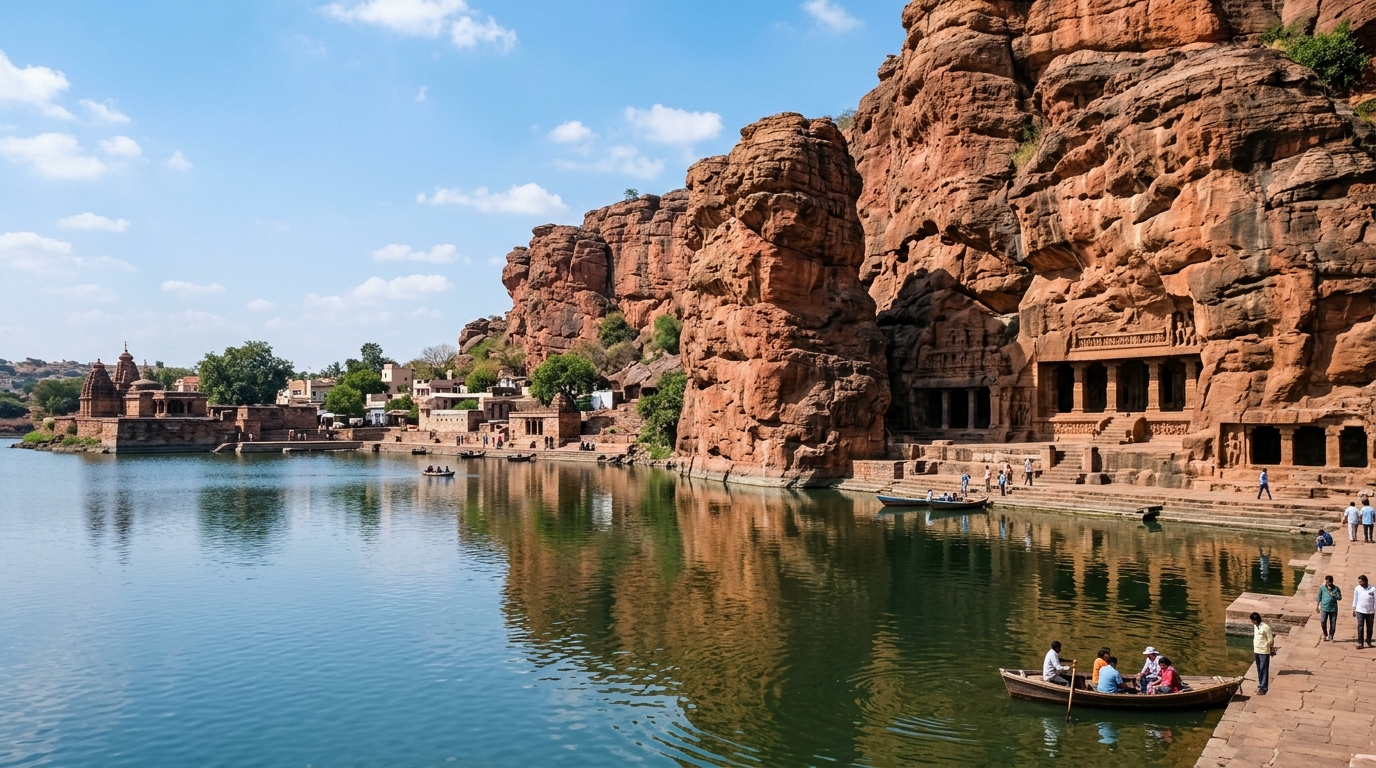 Taxi service from Mangalore Airport to Badami Karnataka