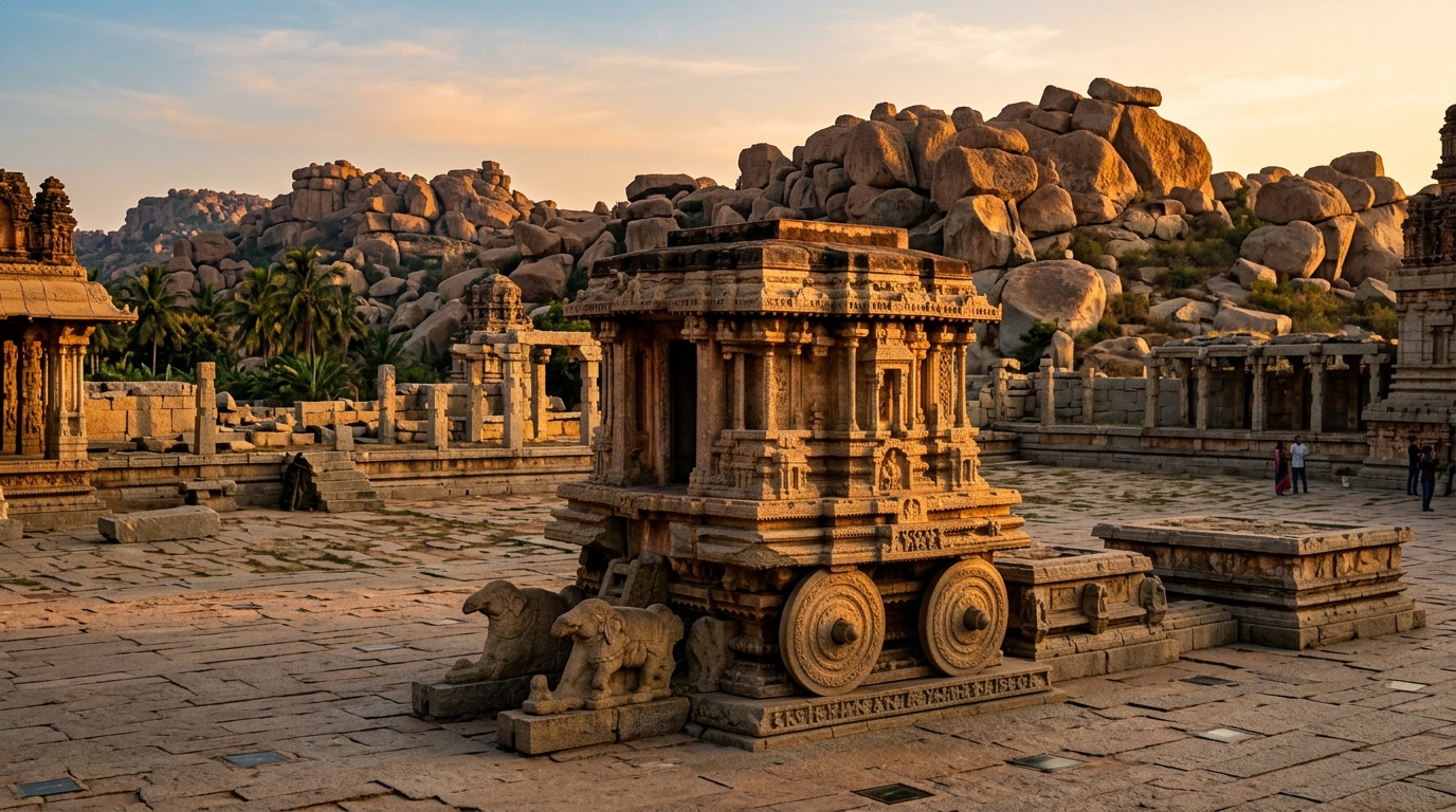 Taxi to Hampi from Mangalore Airport