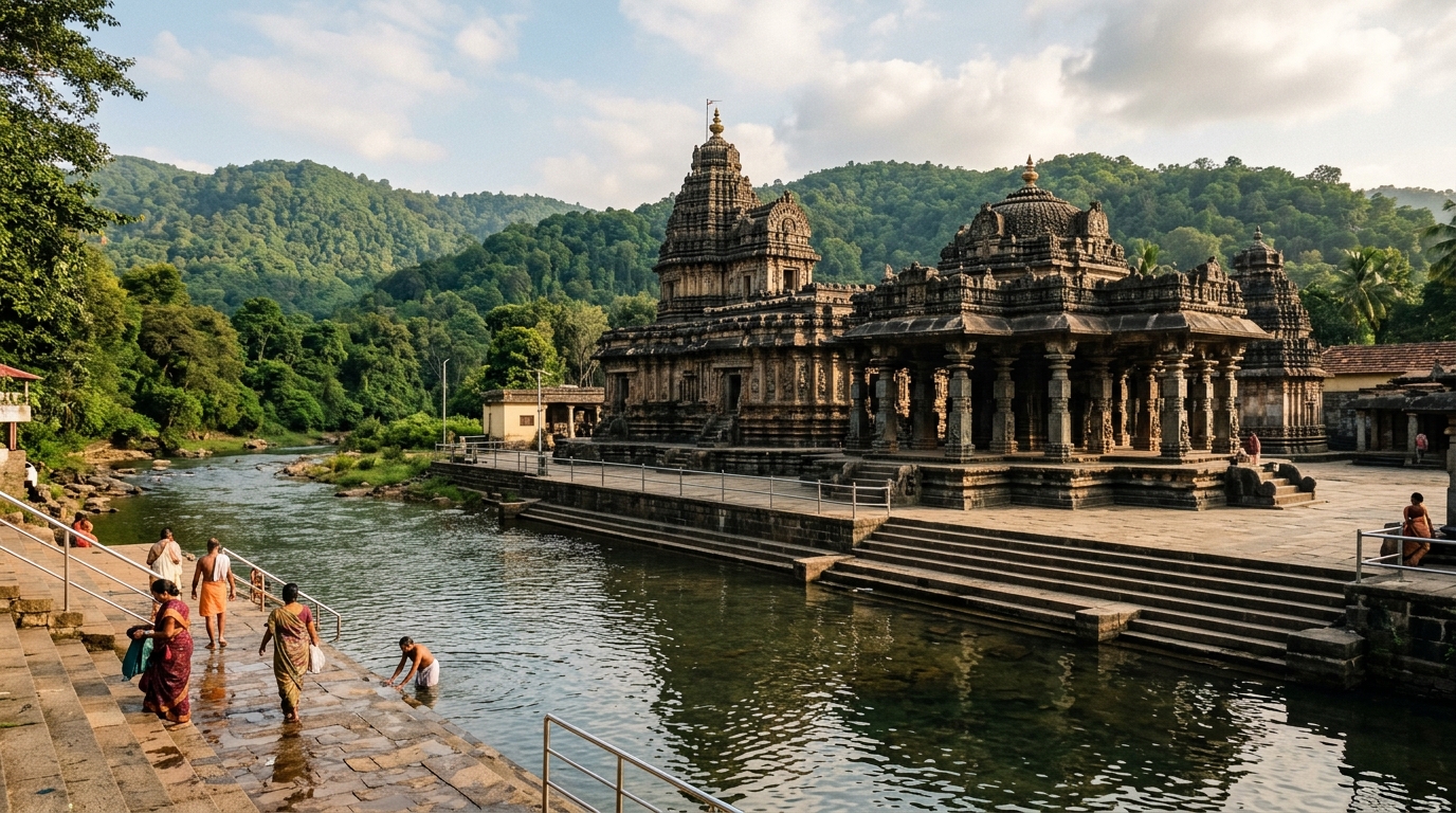 Taxi service from Mangalore Airport to Sringeri Karnataka